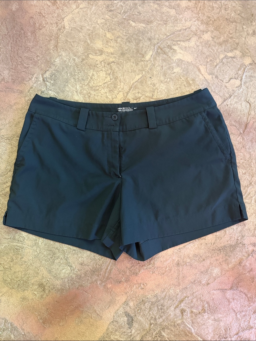 Nike Women's Black Athletic Golf Shorts